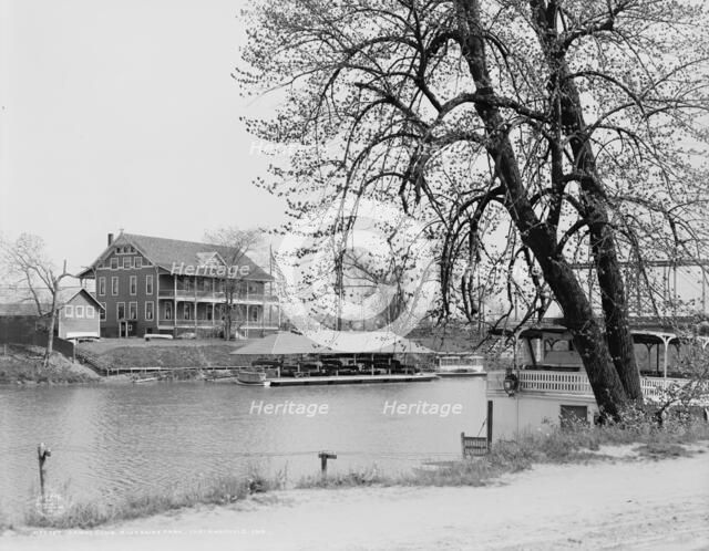 Canoe club, Riverside Park, Indianapolis, Ind., c1907. Creator: Unknown.