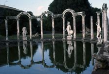 Canopus, Hadrian's Villa (built 125-135), Tivoli, Italy, c20th century. Artist: CM Dixon