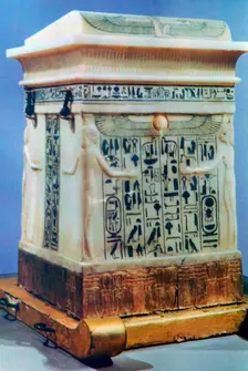 Canopic chest from the Tomb of Tutankhamun, 14th century BC
