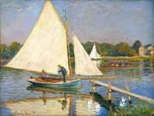 Canotiers à Argenteuil, 1874. Creator: Monet, Claude (1840-1926)