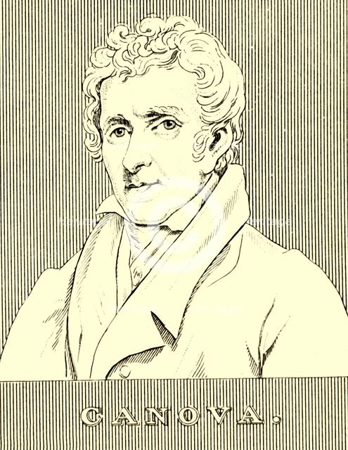 'Canova', (1757-1822), 1830. Creator: Unknown.