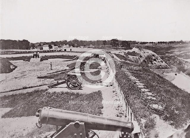 Cannon, 1861-65. Creator: Andrew Joseph Russell.