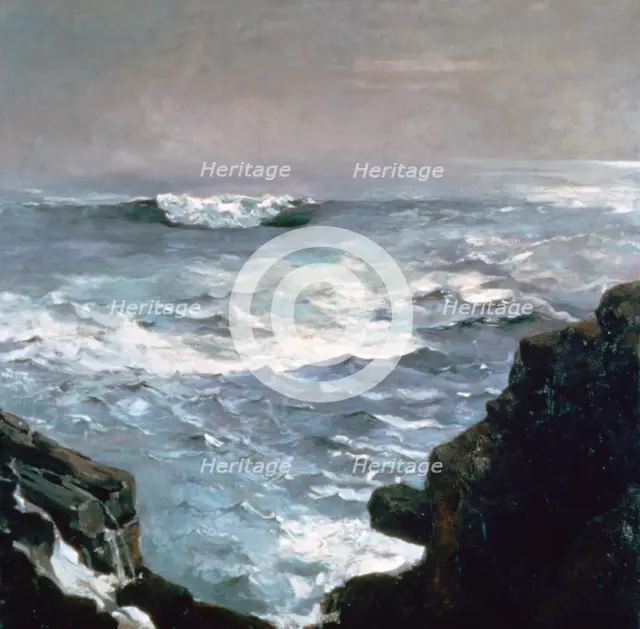 'Cannon Rock', 1895. Artist: Winslow Homer
