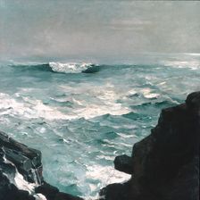 Cannon Rock, 1895. Creator: Winslow Homer