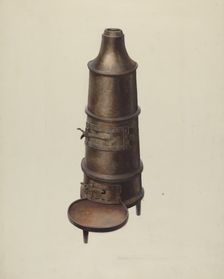 Cannon Stove, c. 1939. Creator: Regina Henderer