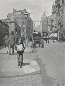 Cannon Street 1891. Creator: William Luker