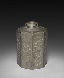 Cannister, 1715. Creator: Johann Melchoir Warner (German)