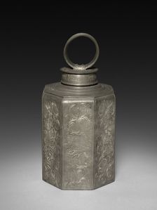 Cannister, 1715. Creator: Johann Melchoir Warner (German)