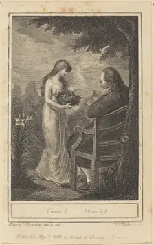 Canto I, Verse 29, 1803. Creator: William Blake