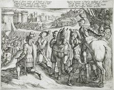 Canto III, 16th century. Creator: Antonio Tempesta