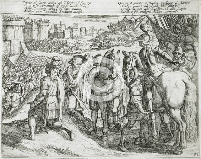 Canto III, 16th century. Creator: Antonio Tempesta.