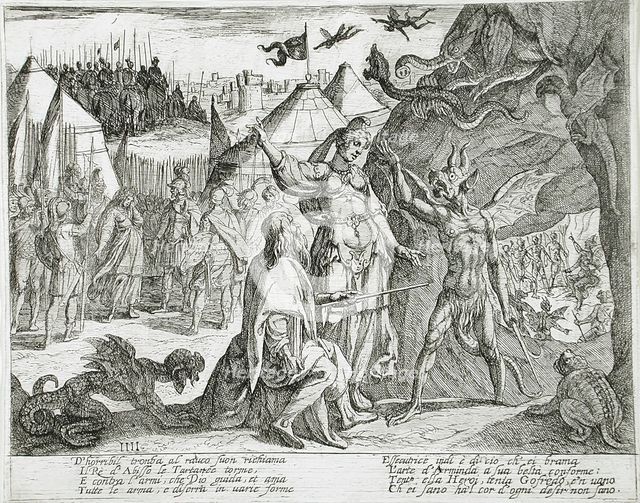 Canto IV, 16th century. Creator: Antonio Tempesta.
