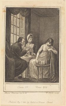 Canto IV, Verse 328, 1803. Creator: William Blake