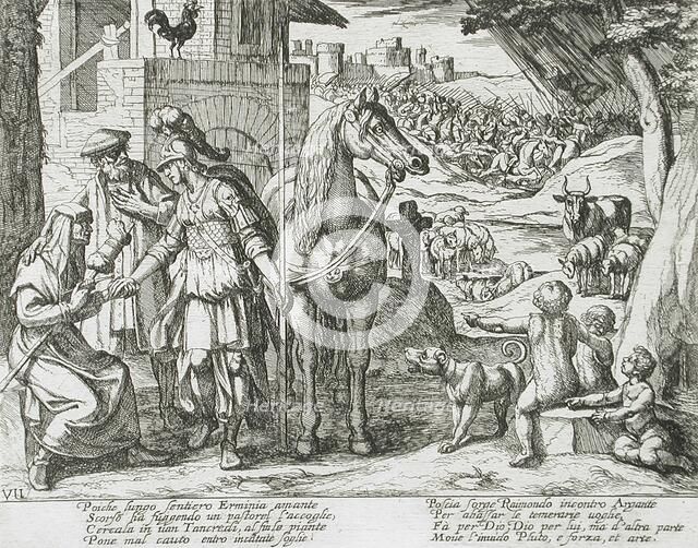 Canto VII, 16th century. Creator: Antonio Tempesta.