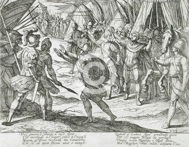 Canto VIII, 16th century. Creator: Antonio Tempesta.