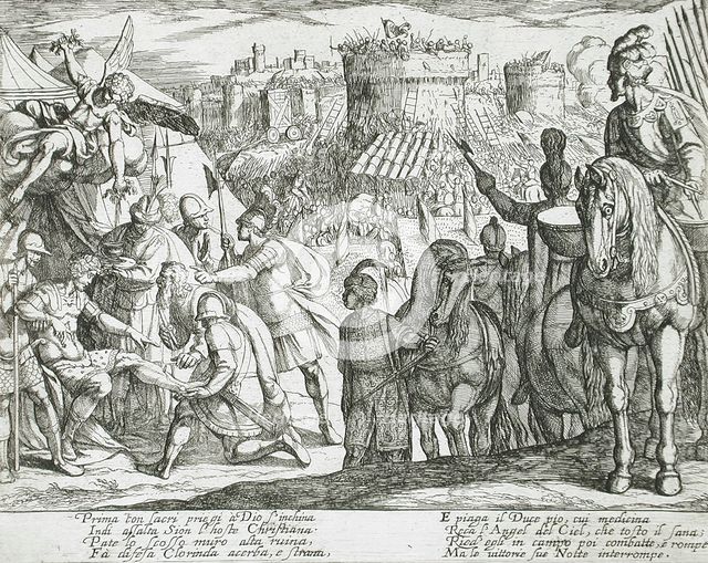 Canto XI, 16th century. Creator: Antonio Tempesta.