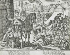 Canto XII, 16th century. Creator: Antonio Tempesta