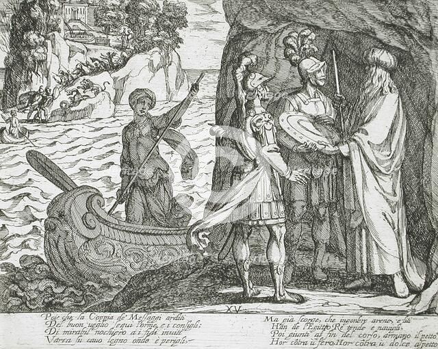 Canto XV, 16th century. Creator: Antonio Tempesta.