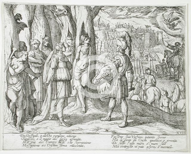Canto XVIII, 16th century. Creator: Antonio Tempesta.