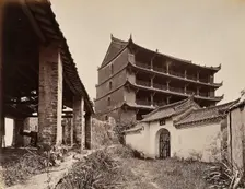 Canton, China: the Five-Storied Pagoda and Old Fort, c1873. Creator: William Pryor Floyd