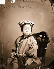 Canton (Guangzhou), Kwangtung province, China: a girl, 1869. Creator: John Thomson