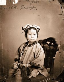 Canton (Guangzhou), Kwangtung province, China: a girl, 1869. Creator: John Thomson