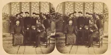 Canton. Portraits of Pey Kwei, the Governor of Canton, Mandarin of the Red Button..., 1858-1859. Creators: Pierre Joseph Rossier, Negretti and Zambra