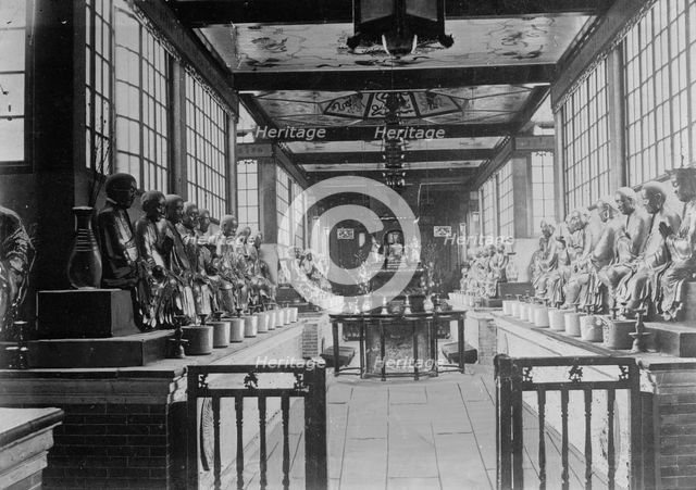 Canton - temple of 500 gods, between c1910 and c1915. Creator: Bain News Service.