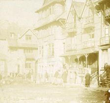 Cantonment, La Panne, Flanders, Belgium, c1914-c1918