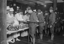 Canteen, 8th Coast Defense, between c1915 and 1918. Creator: Bain News Service