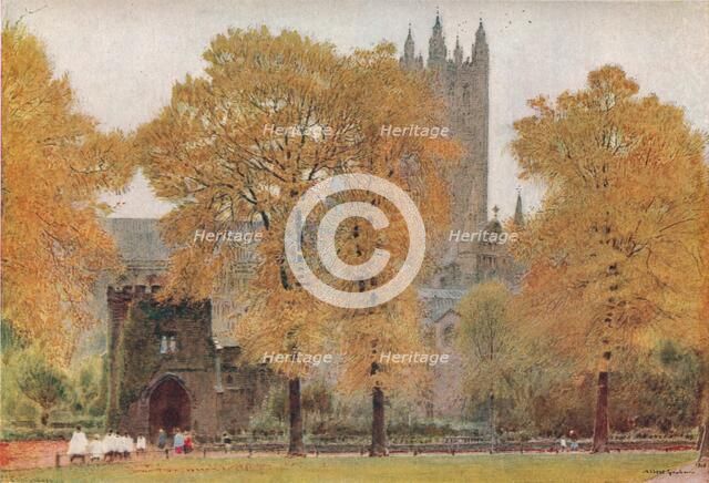 'Canterbury Cathedral', 1908. Artist: Albert Goodwin.