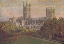 Canterbury Cathedral 1910. Artist: William Biscombe Gardner