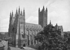 Canterbury Cathedral c1896. Artist: Chester Vaughan
