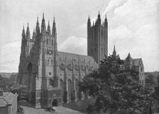 Canterbury Cathedral, c1900. Artist: Chester Vaughan