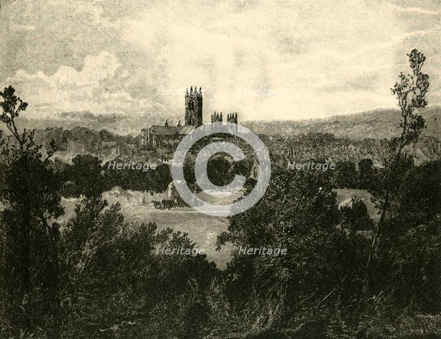 'Canterbury Cathedral, from the North-East', 1890.   Creator: Unknown.