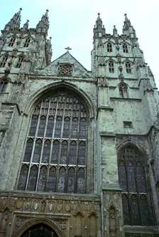 Canterbury Cathedral from the west, 6th century