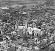 Canterbury Cathedral, Kent, April 1947. Artist: Aerofilms