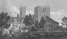 Canterbury Cathedral. Kent c1831. Artist: Henry Adlard