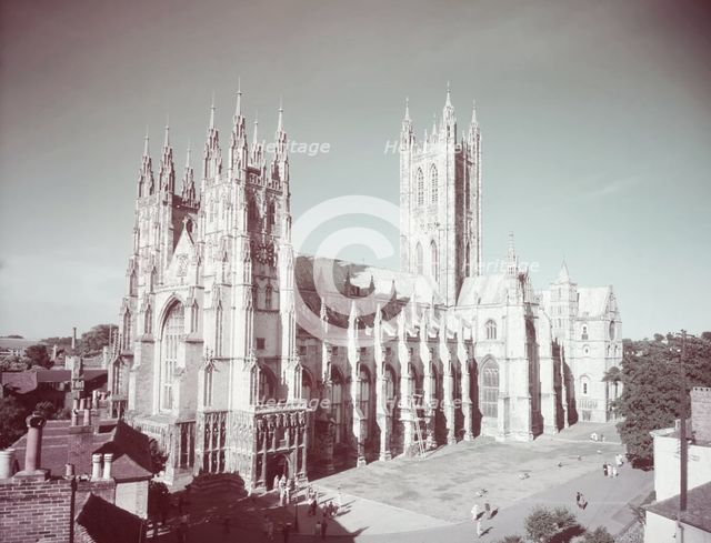 Canterbury Cathedral, Kent, c1955.  Creator: Arthur Charles Kirby Ware.