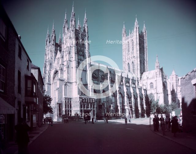 Canterbury Cathedral, Kent, c1955. Creator: Arthur Charles Kirby Ware.