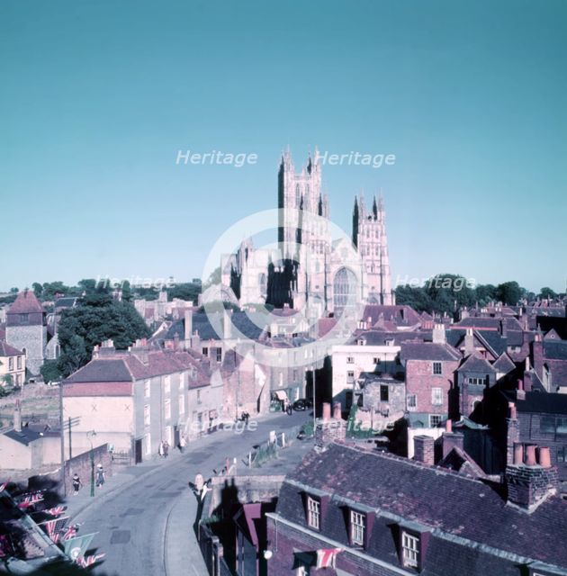 Canterbury Cathedral, Kent, c1955. Creator: Arthur Charles Kirby Ware.