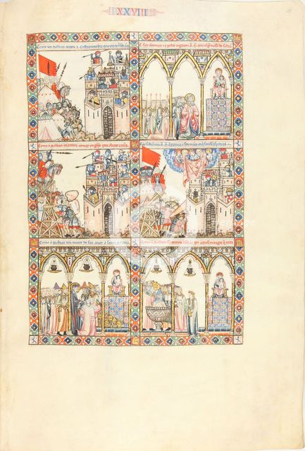 Cantigas de Santa Maria - Codex Rico, ca 1280-1284. Creator: Anonymous.