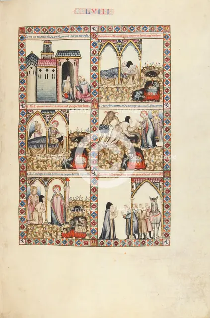 Cantigas de Santa Maria - Codex Rico, ca 1280-1284. Creator: Anonymous.