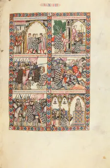 Cantigas de Santa Maria - Codex Rico, ca 1280-1284. Creator: Anonymous
