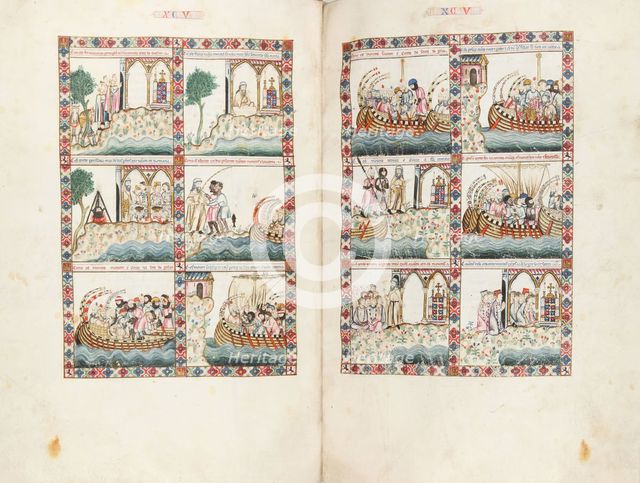 Cantigas de Santa Maria - Codex Rico, ca 1280-1284. Creator: Anonymous.