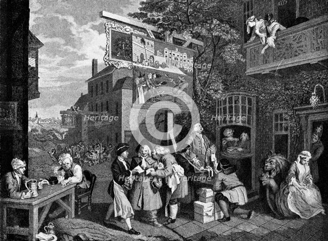 'Canvassing for votes', 1757. Artist: William Hogarth