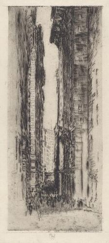 Canyon, No. III, 1904. Creator: Joseph Pennell