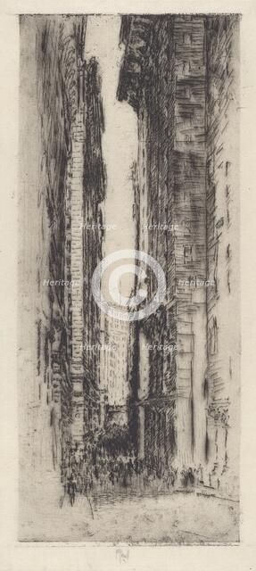 Canyon, No. III, 1904. Creator: Joseph Pennell.