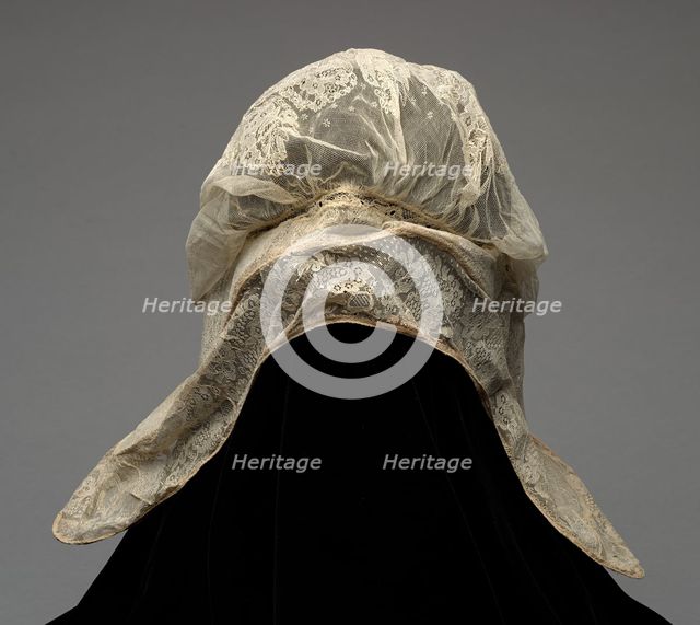 Cap, 1800s. Creator: Unknown.