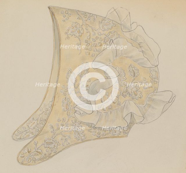 Cap, 1935/1942. Creator: Jessie M. Benge.
